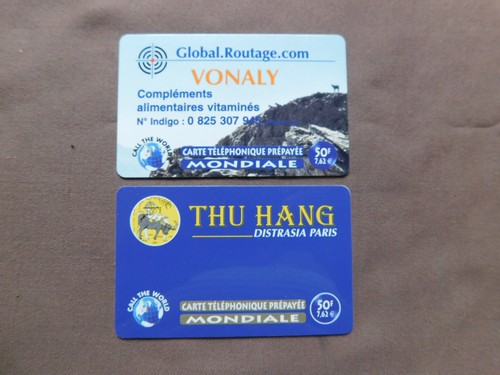 Prepaid kaarten gebruikt - prepaid,