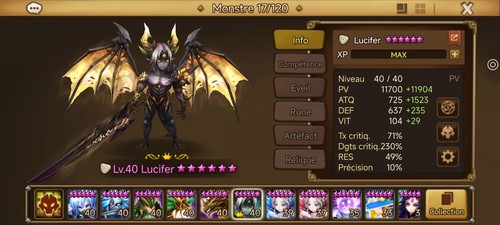Summoners war global - summoners, lucifer